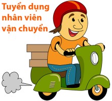 Tuyển nhân viên vận chuyển, giao hàng