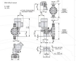 Bản vẽ bơm định lượng hóa chất