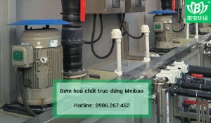 Bơm Hóa Chất Trục Đứng Ngoài Thùng Chứa hiệu MEIBAO: Ứng Dụng Đa Dạng Trong Công Nghiệp