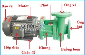 Cấu tạo và nguyên lý hoạt động của máy bơm hóa chất